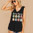 Books Are My Jam Shirt Book Lover Reader Reading Teacher Women's V-Neck Tank Top