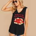 Books Are My Love Language Valentines Day For Books Lover Women's V-Neck Tank Top Books Are My Love Language Valentines Day For Books Lover Women's V-Neck Tank Top