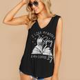 I Like My Books Spicy And My Coffee ICY Women's V-Neck Tank Top I Like My Books Spicy And My Coffee ICY Women's V-Neck Tank Top