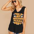 Bookworm This Is My Reading Pajama Book And Pajama Women's V-Neck Tank Top