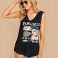Born To Read Forced To Work Bookish Book Addict Book Lover Women's V-Neck Tank Top Born To Read Forced To Work Bookish Book Addict Book Lover Women's V-Neck Tank Top