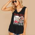 Born To Read Forced To Work Santa Christmas Book Lover Retro Women's V-Neck Tank Top Born To Read Forced To Work Santa Christmas Book Lover Retro Women's V-Neck Tank Top