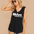 Brooklyn Public Library NY New York Neighborhood Book Lover Women's V-Neck Tank Top