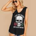 I Buy Her Books And Call Her A Good Girl Book Lover Women's V-Neck Tank Top