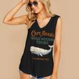 Captain Ahab’s Whale Watching Tours – Moby Book Parody Women's V-Neck Tank Top