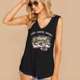 Cats Coffee Books Women's V-Neck Tank Top
