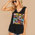 Comic Book Pop Art Modern Fun Women's V-Neck Tank Top Comic Book Pop Art Modern Fun Women's V-Neck Tank Top