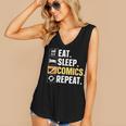 Comic Book Comic Stuff & Accessories -Adult Small Modern Letter Print Crew Collar Short Sleeve T-Shirt Women's V-Neck Tank Top