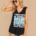 Comics Collecting Book Collector Guide Comics Lover Women's V-Neck Tank Top