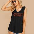 Constant Reader Fan Of Horror Suspense Books Bibliophile Women's V-Neck Tank Top