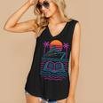 Cruise Ship Vacations Reading Book Lovers Sunset Women's V-Neck Tank Top Cruise Ship Vacations Reading Book Lovers Sunset Women's V-Neck Tank Top