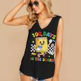 Cute 100 Days In The Books Groovy Boy Girl Teacher Women's V-Neck Tank Top Cute 100 Days In The Books Groovy Boy Girl Teacher Women's V-Neck Tank Top
