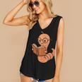 Cute Bookworm Worm Reading Book Glasses Nerdy Women's V-Neck Tank Top Cute Bookworm Worm Reading Book Glasses Nerdy Women's V-Neck Tank Top