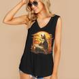 Cute Corgi Dog In Japanese Kimono With Book Men Women Girls Kids Women's V-Neck Tank Top