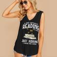 Day Without Reading Read Librarian Book Men Women Kids Women's V-Neck Tank Top