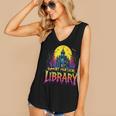Death Gothic Support Your Local Library Lovers Book Women's V-Neck Tank Top