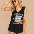 Don't Ask Me What I'm Reading Bookish Smutt Reader Women's V-Neck Tank Top