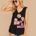 Dungeon Crawler Carl Colorful Sticker Collage LitRPG Book Women's V-Neck Tank Top Dungeon Crawler Carl Colorful Sticker Collage LitRPG Book Women's V-Neck Tank Top
