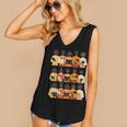 Educated Afro Women Girl Reading Book Future HBCU Grad Women's V-Neck Tank Top