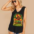 Educated Women Girls Reading Book Black History Month Women's V-Neck Tank Top Educated Women Girls Reading Book Black History Month Women's V-Neck Tank Top