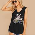 Every Bunny Loves To Read Book Lover Bookworm Rabbit Easter Women's V-Neck Tank Top
