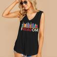 Freadom Anti-Banned Books – Read Banned Books Library Women's V-Neck Tank Top