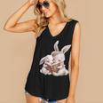 Funny Book Reading Quote For Women And Girls Rabbits Women's V-Neck Tank Top Funny Book Reading Quote For Women And Girls Rabbits Women's V-Neck Tank Top