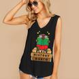 Girl Kid Reading Book Black History Month Bookworm Women's V-Neck Tank Top Girl Kid Reading Book Black History Month Bookworm Women's V-Neck Tank Top