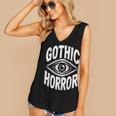 Gothic Classic Horror Thriller Book Movie Film Halloween Women's V-Neck Tank Top