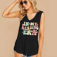 Groovy In My Reading Era Read Book Reader Reading Women's V-Neck Tank Top