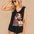 Guinea Pig Reading Books Matching Bookworm Readers Librarian Women's V-Neck Tank Top Guinea Pig Reading Books Matching Bookworm Readers Librarian Women's V-Neck Tank Top