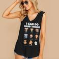 I Can Do Hard Things Children's Book Characters Women's V-Neck Tank Top