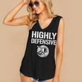 Highly Defensive Armadillo Shield Introvert Boundaries Women's V-Neck Tank Top