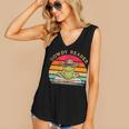 Howdy Reader Frog Reading Book Vintage Women's V-Neck Tank Top