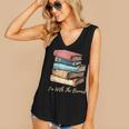 I'm With The Banned Read Banned Books Bookworm Men Women Women's V-Neck Tank Top I'm With The Banned Read Banned Books Bookworm Men Women Women's V-Neck Tank Top
