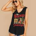 I'm Booked For The Holidays Christmas Reading Bookworm Xmas Women's V-Neck Tank Top