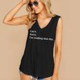 I'm Reading That Day For Book Lovers And Readers Women's V-Neck Tank Top I'm Reading That Day For Book Lovers And Readers Women's V-Neck Tank Top