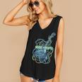 Introvert Music Lover Electric Guitar Rock Women's V-Neck Tank Top Introvert Music Lover Electric Guitar Rock Women's V-Neck Tank Top