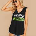 Introverts Attitude Introvert Antisocial Sarcasm Anti Social Women's V-Neck Tank Top Introverts Attitude Introvert Antisocial Sarcasm Anti Social Women's V-Neck Tank Top