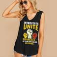 Introverts Unite Introvert Antisocial Anti Social Women's V-Neck Tank Top