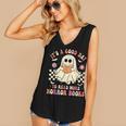 It's A Good Day To Read More Horror Books Halloween Women's V-Neck Tank Top