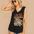 I'Ve Got Issues Comic Book Collecting Women's V-Neck Tank Top I'Ve Got Issues Comic Book Collecting Women's V-Neck Tank Top