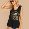 Just One More Chapter Book Lover Bookish Reading Skeleton Women's V-Neck Tank Top Just One More Chapter Book Lover Bookish Reading Skeleton Women's V-Neck Tank Top