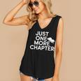 Just One More Chapter Book Lover Quote Women's V-Neck Tank Top Just One More Chapter Book Lover Quote Women's V-Neck Tank Top