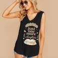 Just One More Chapter Cozy Book Lover Reading & Coffee Women's V-Neck Tank Top