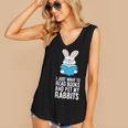I Just Want To Read Books And Pet My Rabbit Women's V-Neck Tank Top I Just Want To Read Books And Pet My Rabbit Women's V-Neck Tank Top