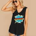 Kids Boys Benjamin Name Personalized Superhero Comic Book Women's V-Neck Tank Top Kids Boys Benjamin Name Personalized Superhero Comic Book Women's V-Neck Tank Top