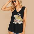 Be Kind Stay Weird Read Books Cute Dragon Women's V-Neck Tank Top Be Kind Stay Weird Read Books Cute Dragon Women's V-Neck Tank Top