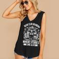 Literary Grandma Reading Club Book Lover Story Enthusiast Women's V-Neck Tank Top