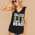 This Little Leprechaun Likes To Read St Patrick's Day Book Women's V-Neck Tank Top This Little Leprechaun Likes To Read St Patrick's Day Book Women's V-Neck Tank Top